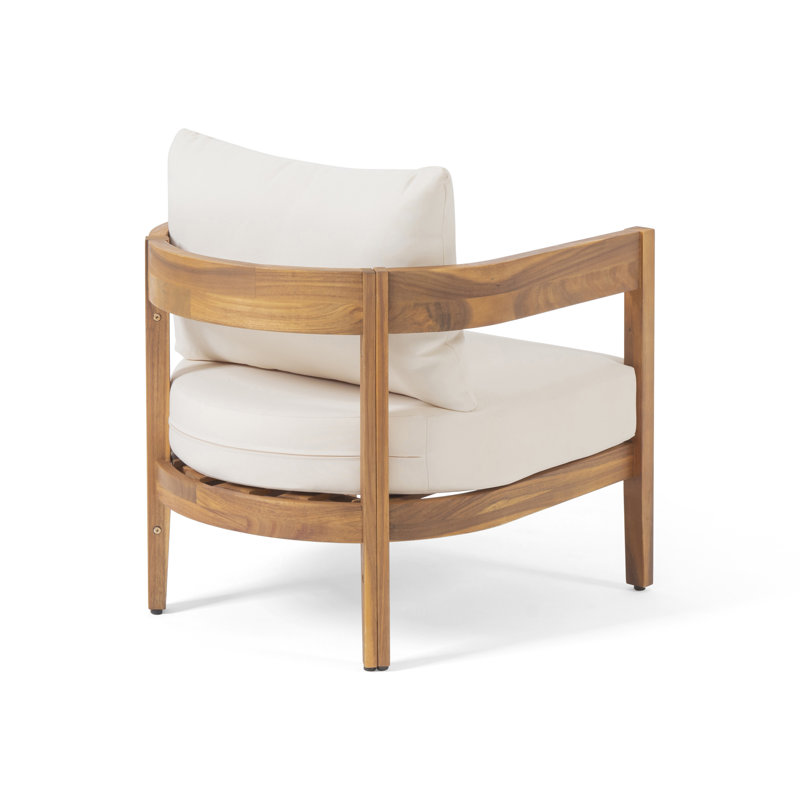 Lorene Acacia 2 - Person Patio Conversation Sets with Cushions