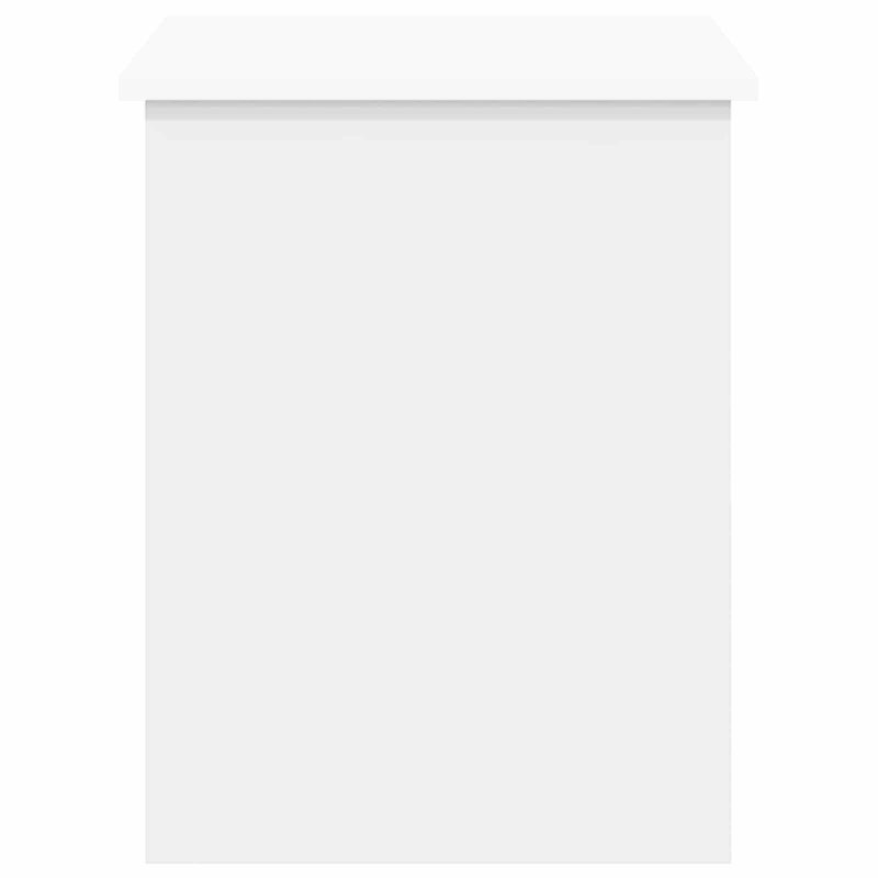 Rectangle Accent Chest, 50cm H x 80cm W x 40cm D, White