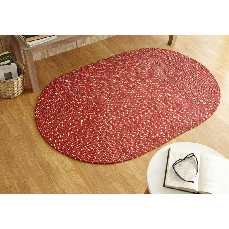 Rogalski Indoor / Outdoor Rug, 96" x 132" Oval