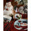 Certified International Watercolor Snowman  Set/4 Dinner Plate 11" Asst.