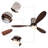 Glauk 52'' Ceiling Fan with LED Lights-1637218988