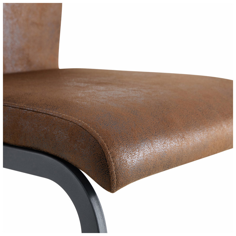 Ensemble de 4 chaises de salle à manger rétro D 16,5 po x P 21,2 po x H 39,3 po Droom