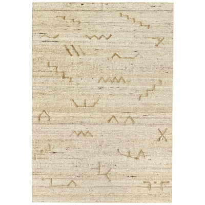 Plemmons Solid Colour Hand Woven Area Rug