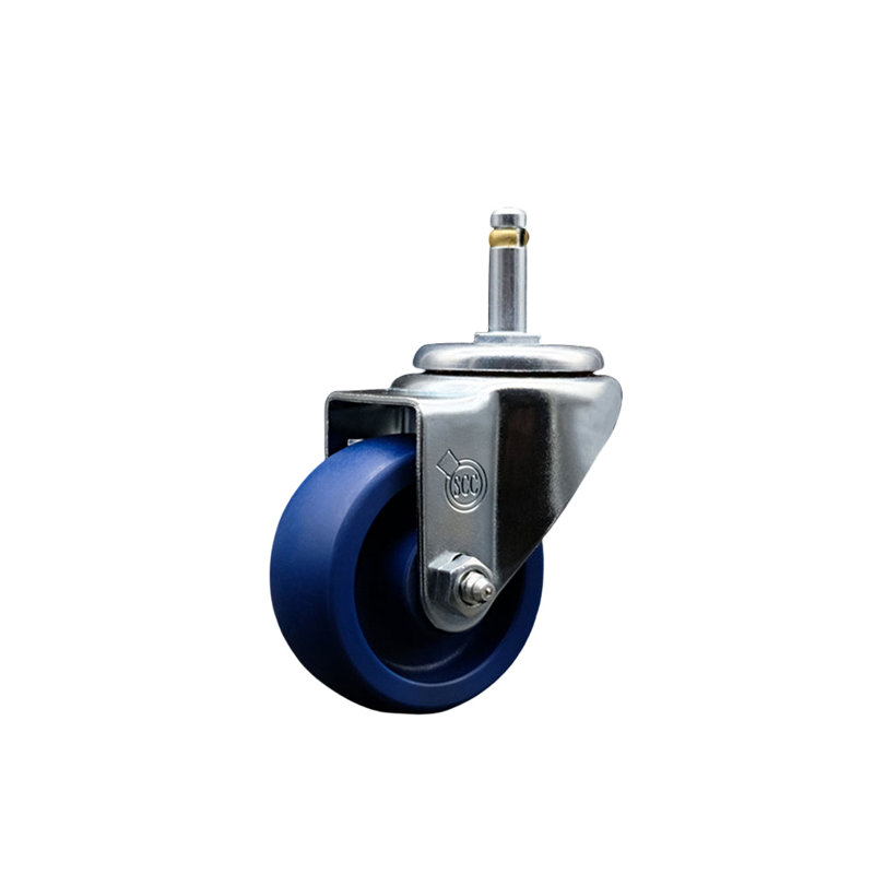 Solid Polyurethane Wheel Swivel Ring Stem Caster