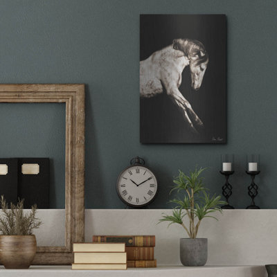 'Horse Portrait 4' by David Drost Metal Wall Art