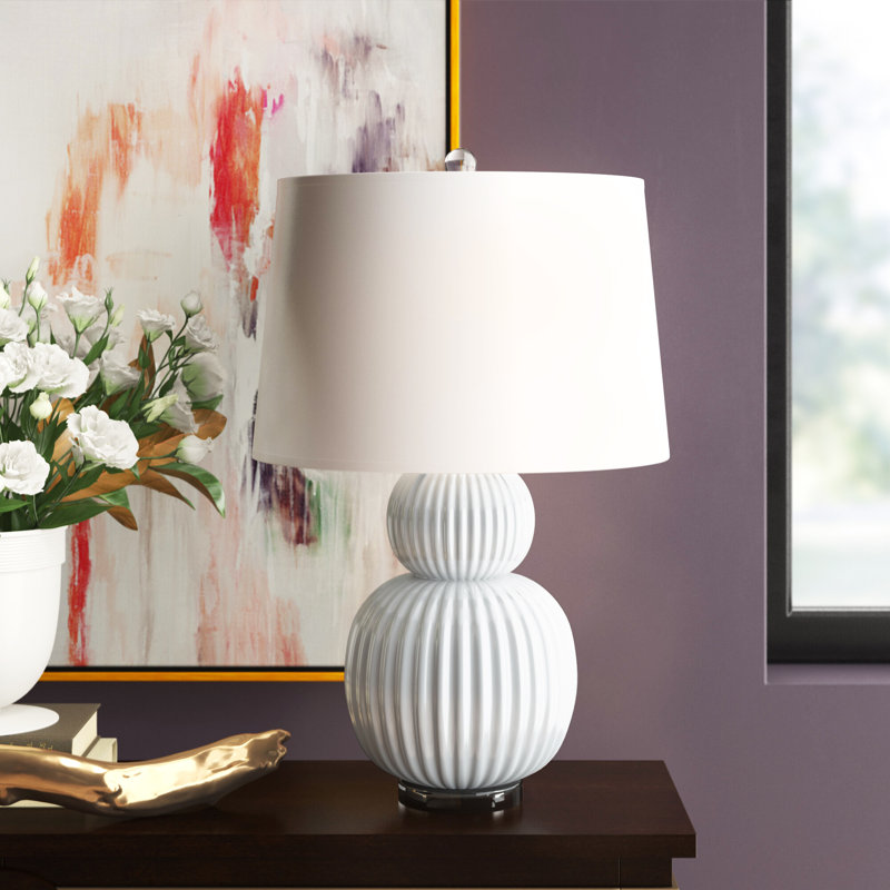 Meridian Table Lamp, White