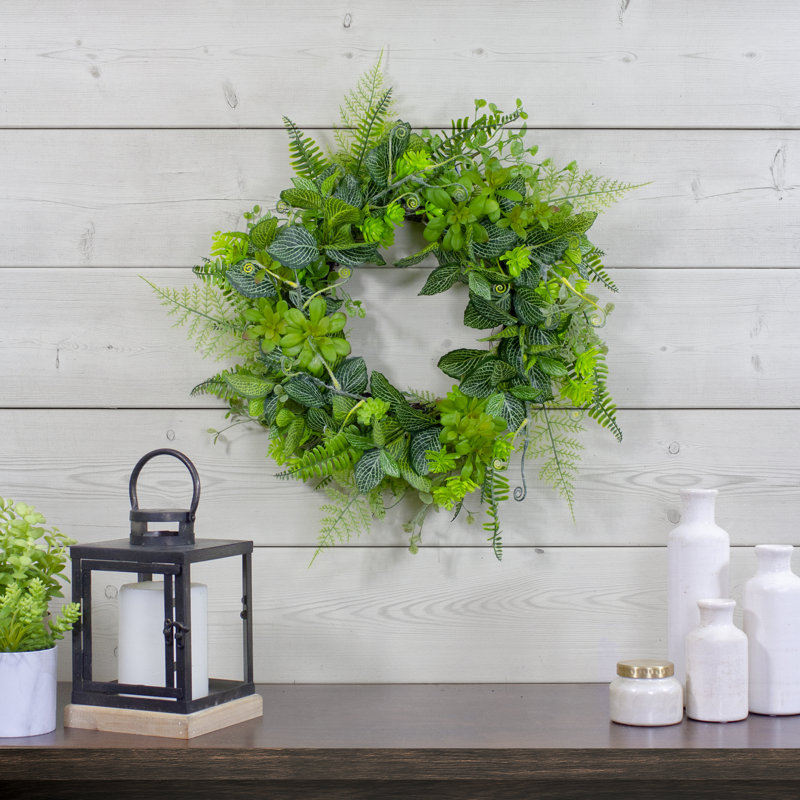 Couronne de printemps 23 po Maidenhair