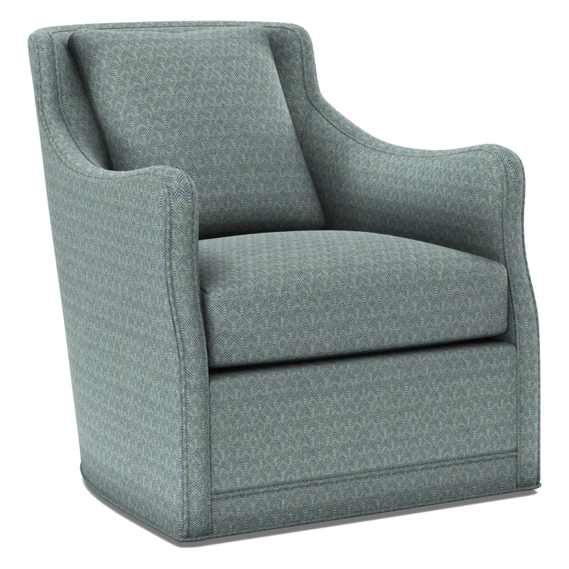 Arcadia Swivel Glider, Lavette Agean