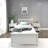 Solid Wood Platform Bed Frame with Headboard-713494917