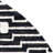 Beardall Hand Tufted Wool/Cotton Geometric Rug in Charcoal/Ivory-534880250