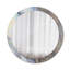 Huldar Glass Flat Wall Mirror