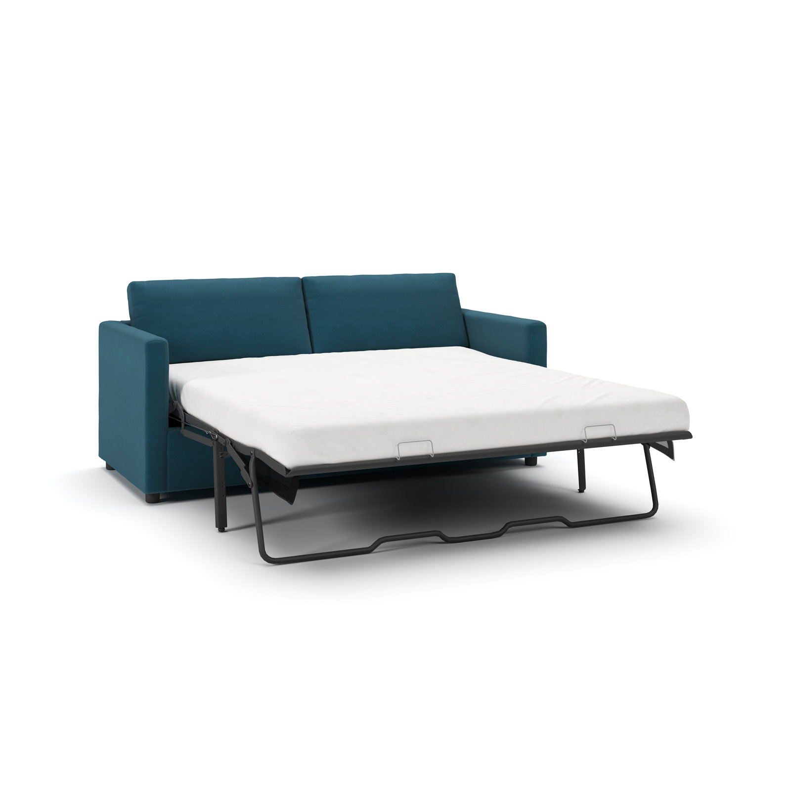 Godwin 75'' Upholstered Sleeper Sofa, Bayou Midnight Canvas
