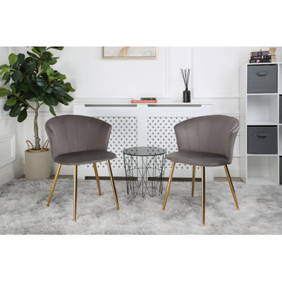 Justen Upholstered Velvet Dining Chair