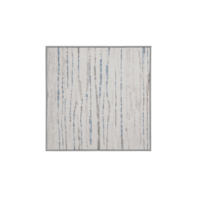 Machine Washable Gray Area Rug