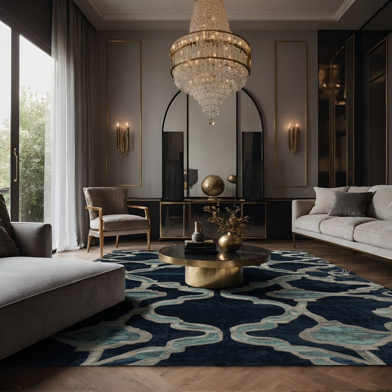 Tapis gris soyeux et moelleux, Tapis de couloir 2 pi x 4 pi