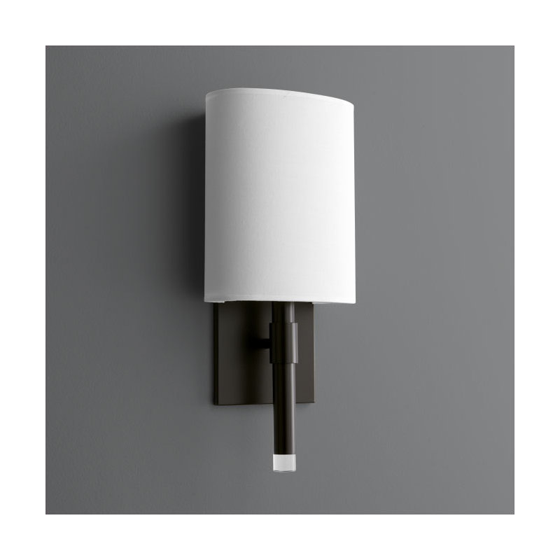 Appliquee à bras 1 lumière del Flovilla, Blanc, Ancien monde