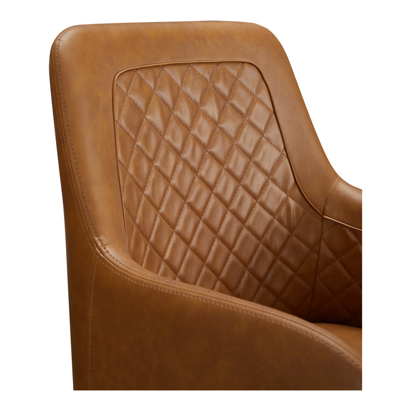 Cantata Upholstered Arm Chair, Tawny