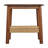 Aubreyelle Acacia Wood Living Room Tables Set Of 3 (Warm Chestnut)