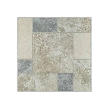 Achim 12x12 1.2mm Peel & Stick Vinyl Floor Tiles 20 Tiles/20 Sq