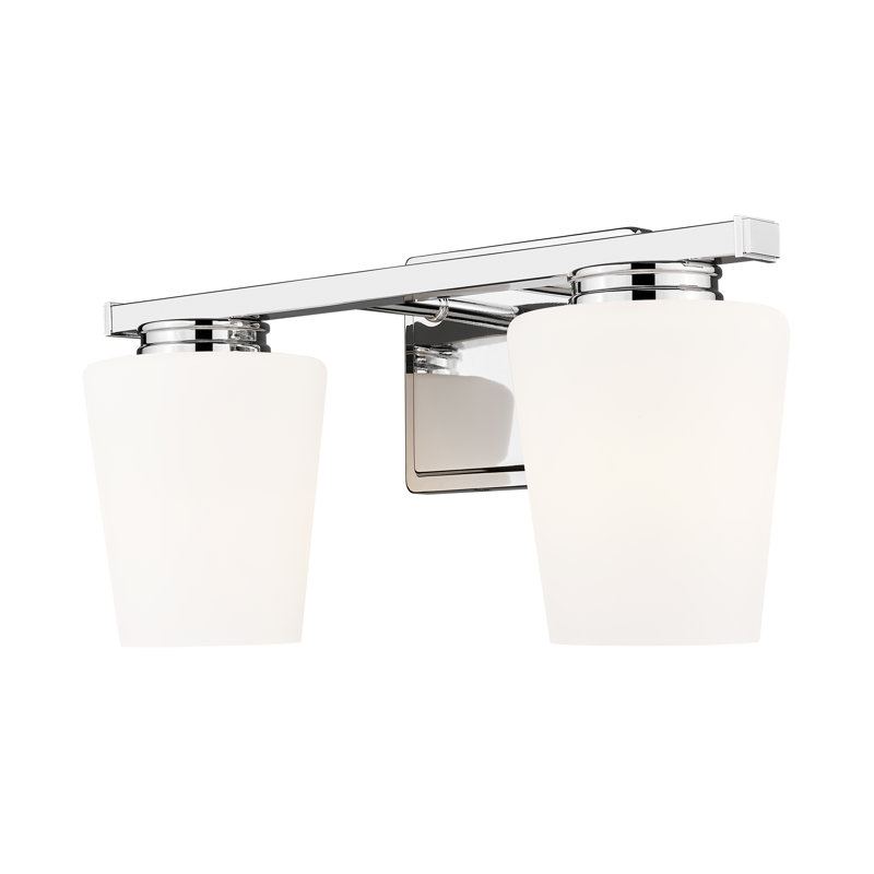 Vanity Light, 8" H x 16" W x 6.5" D