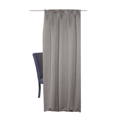 Maxton Pinch Pleat Blackout Single Curtain