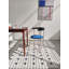 Chaise de salle à manger pliante au design moderne, structure en chrome avec dossier en bois, rembourrée pour les chaises de cuisine du salon, 1 pièce (1 pièce)-79734300