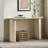 Faux Marble Pattern Console Table, Narrow Console Table