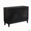 Buffet 44,3 po Mid-Century avec tablettes réglables et trou de sortie-1806734476