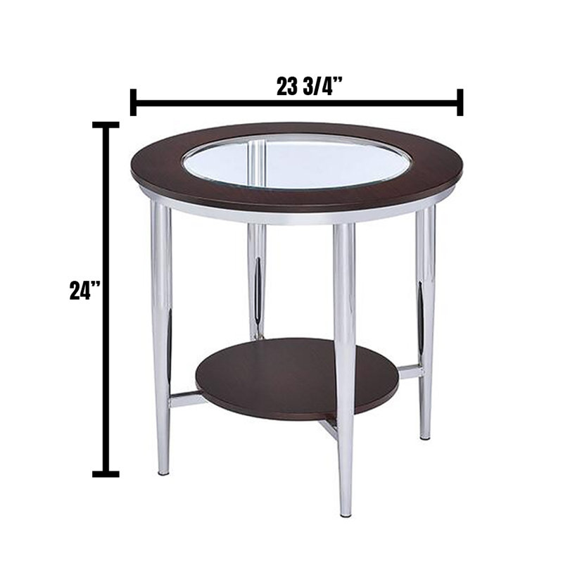 Table de bout avec rangement Jeanlouis