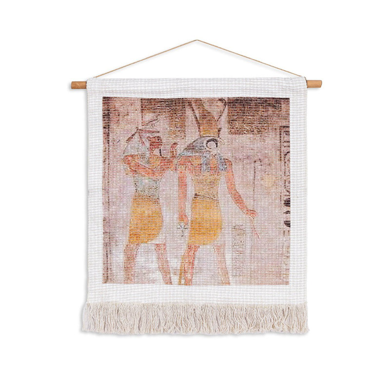 Peinture artistique sur toile, 25,6 po x 29,5 po | 60% polyester / 40% coton, épaisseur: 0,2 pouce | Couleurs vibrantes et design unique pour la décoration intérieure, parfait pour les décorations de salon et de chambre à coucher