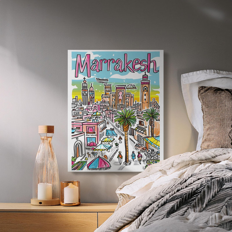 Drennon Wrapped Canvas Print Set, 8x10