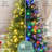 6FT Pre-Lit Aspen Fir Artificial Christmas Tree With Wreath & Garland,Grass  Xmas Tree With 380 Multi-Colour LED S, 11 Ing Modes, 861 PE Branch Tips,  Indoor Holiday Decor