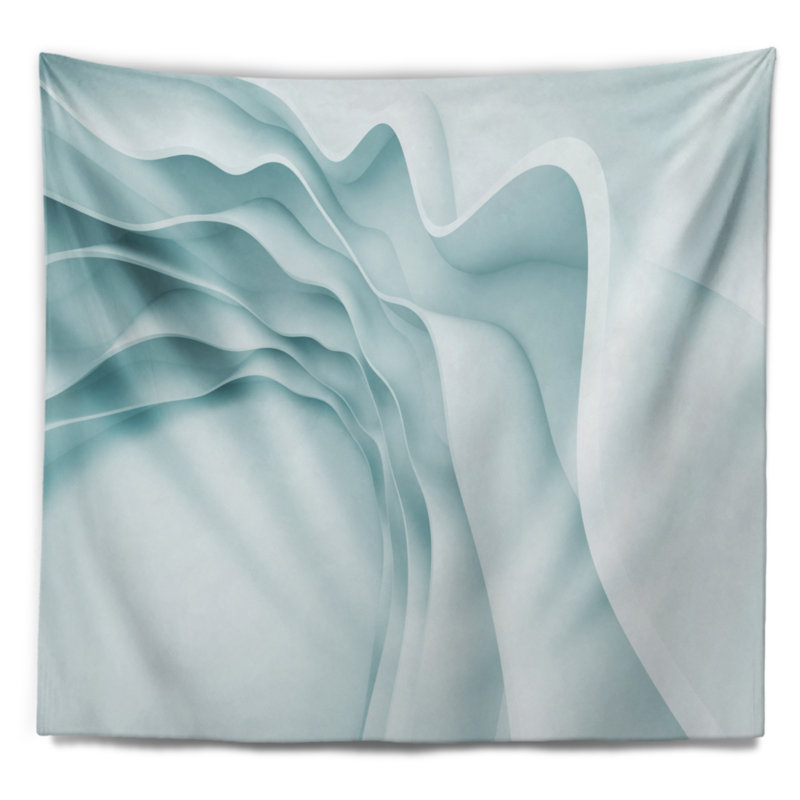 Tapisserie Fractal, H 32 po x l 39 po