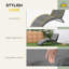 Aalayah 156cm Long Single Chaise with Cushions