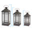 Lanterne traditionnelle en métal noir (ensemble de 3)-1565358082-1565358083