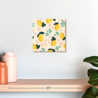 Yarlin Lemon And Flowers Pattern
