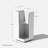 Block Series Pedestal Planter-20733611-15304612