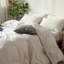 Ensemble de housse de couette à rayures 100% coton lavé MooMee-111279079-112681251