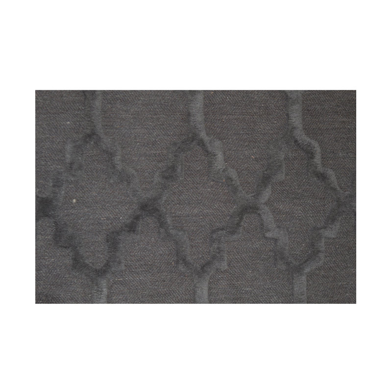Geometric Area Rug in Gray