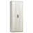 63" 2-Door Kitchen Pantry, Freestanding Storage Cabinet With 5-Tier Shelving And 2 Adjustable Shelves For Dining Room, Antique White-1348968996