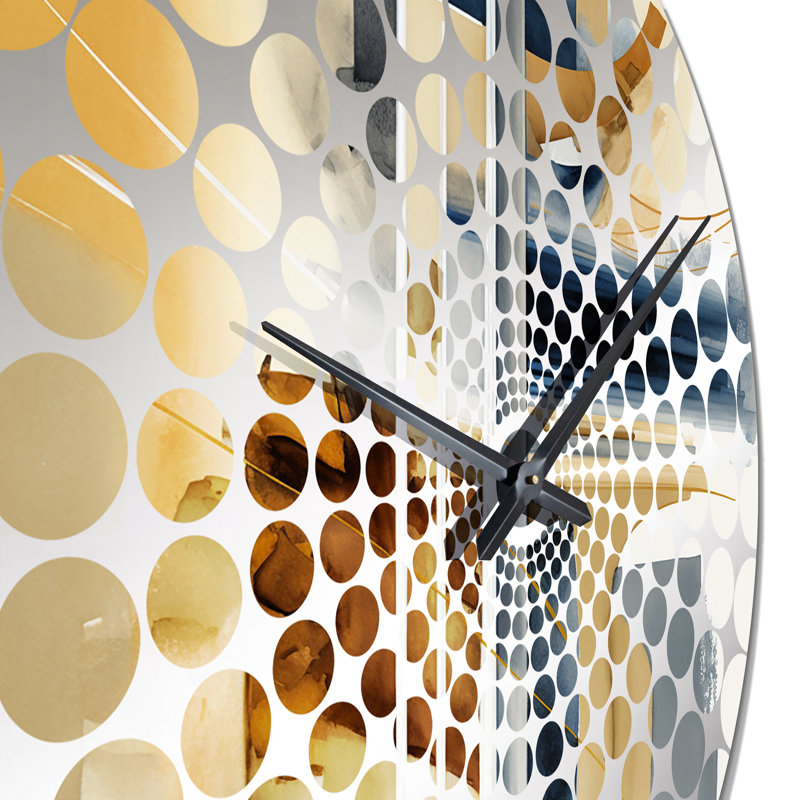 Ahraya - Horloge murale abstraite, Très grand