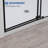 50-54" W x 74" H Pivot Swing Shower Door with 1/4"(6mm) Clear Tempered Glass, Easy-Clean Coating, Explosion-Proof Film, Stainless Steel Accessories-108687882