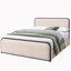 Structure de lit avec rangement et tête de lit et pied de lit rembourrés-2103391822-2109438132