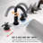 Widespread 2-handle Bathroom Faucet