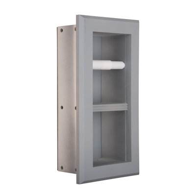 Butler Double Recessed Toilet Paper Holder