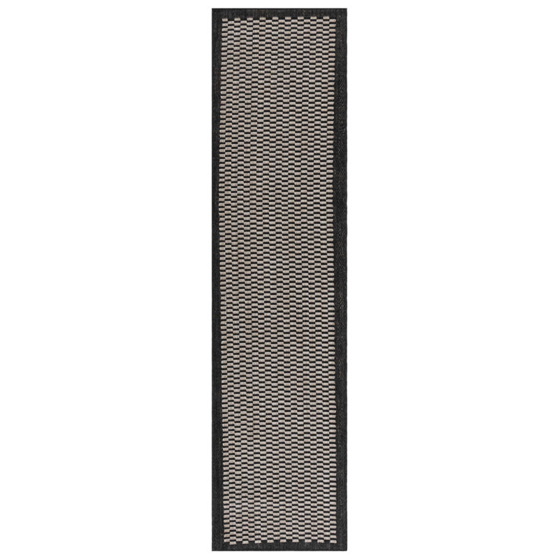 Dashrath Performance Performance Geometric Rug, Runner 2' x 8'