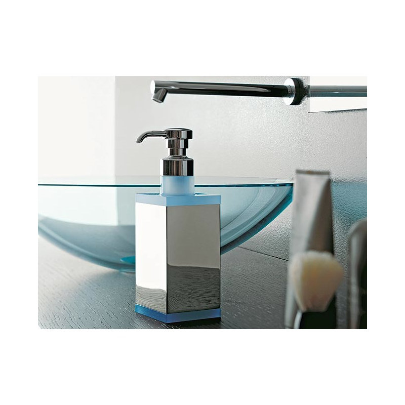 Distributeur de savon liquide Eden, Bleu pâle