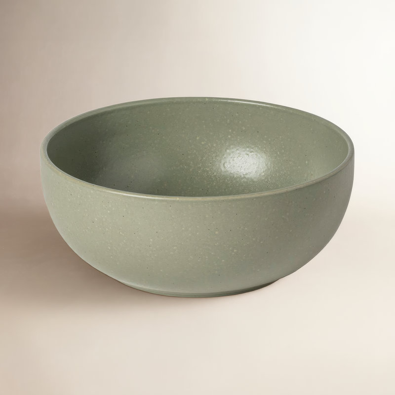 Casafina Pacifica Handmade Stoneware Serving Bowl, Artichoke