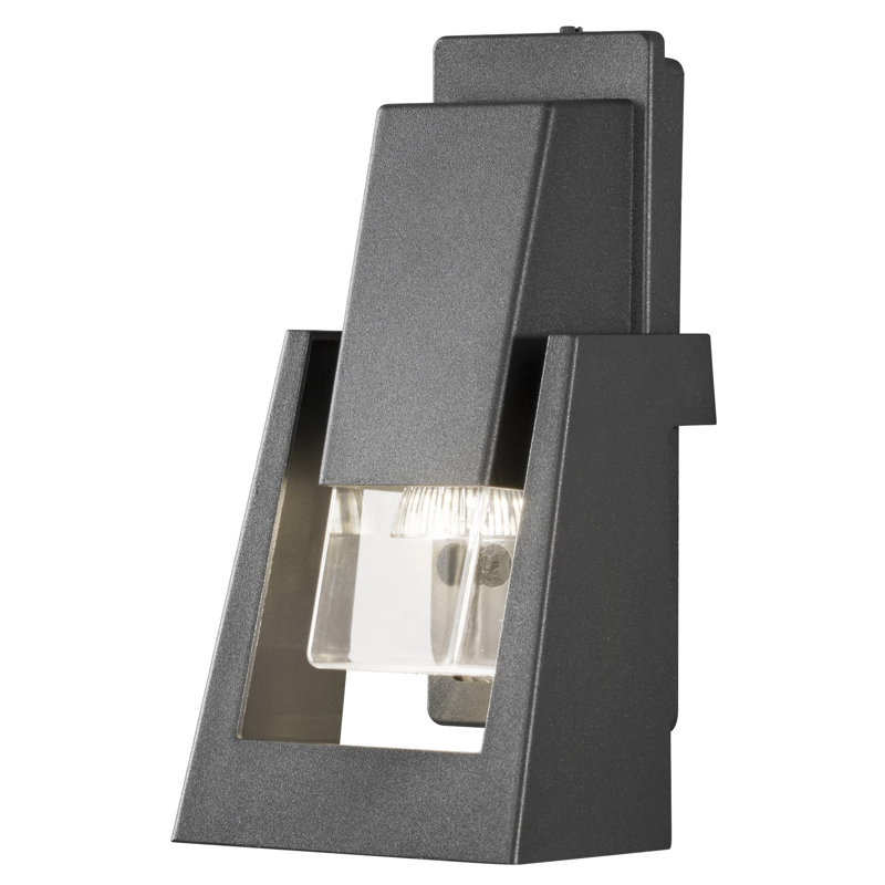 Potenza Outdoor Flush Mount, Lacquered anthracite