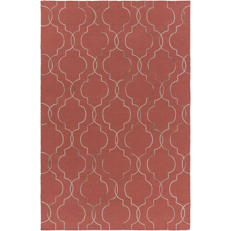 Wool Geometric Indoor Rug